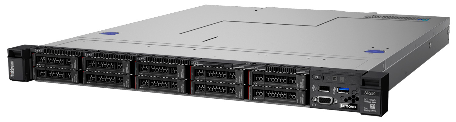 Lenovo ThinkSystem SR250 Server (E-2100) Product Guide (withdrawn